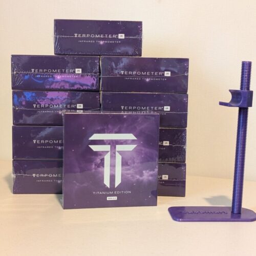 Terpometer Infrared Titanium Edition Granddaddy Purple Gen 2.0 / DabSmart Adj. Stand